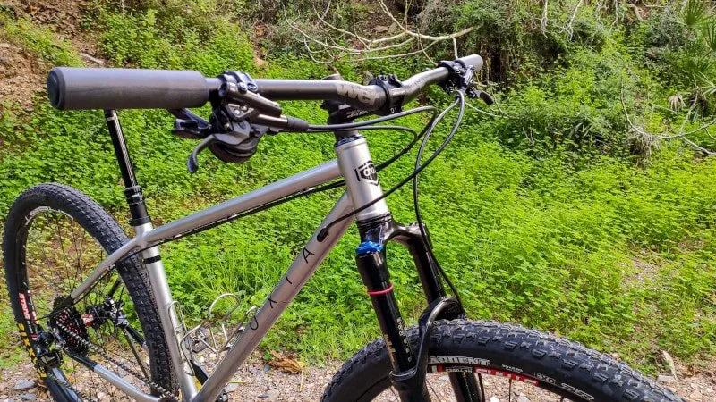 Frame detail of Oxia Pardal Trail
