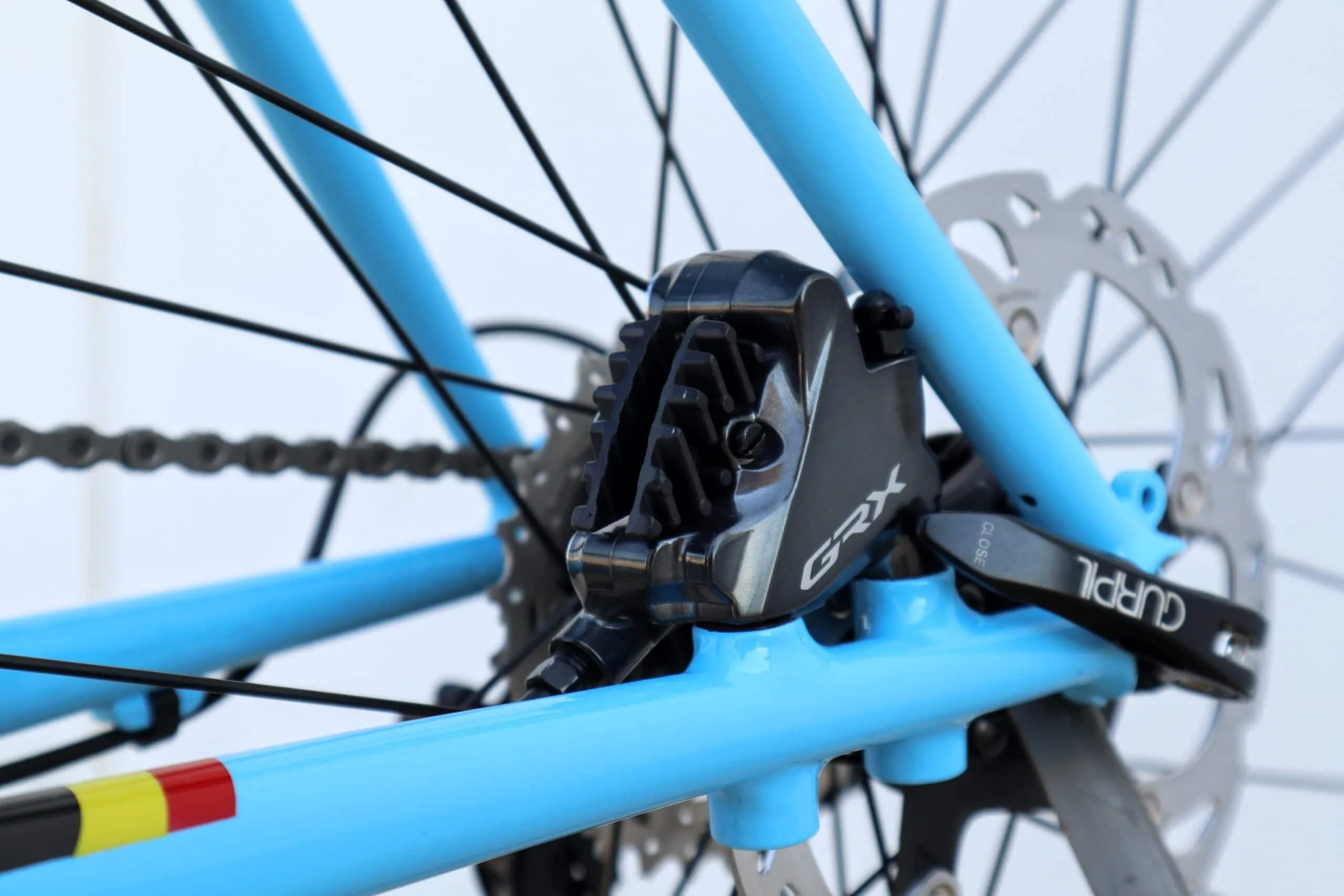 Wheels and cockpit detail of Oxia Don't Touch Me