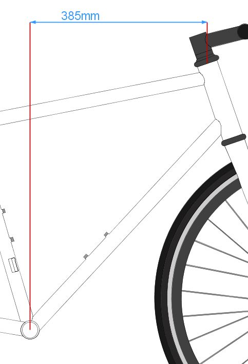 Reach de la bicicleta