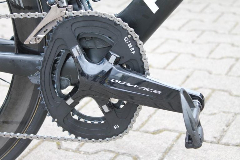 Chris Froome using Osymetric oval chainrings